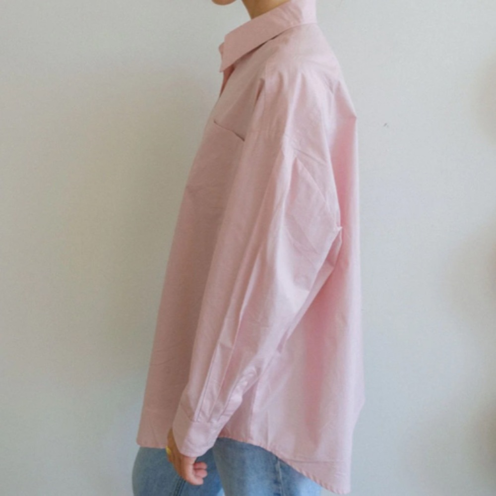 Things Between Aspen Oversized Button Down Top In… - image 1